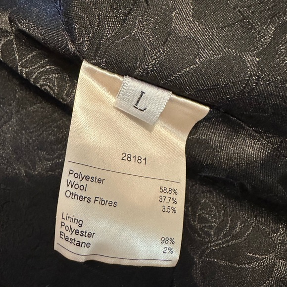 NWT Tweed Tassel Women’s Blazer Jacket Size Large - Picture 8 of 8